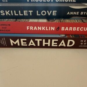 Set of BBQ and Grilling Cookbooks